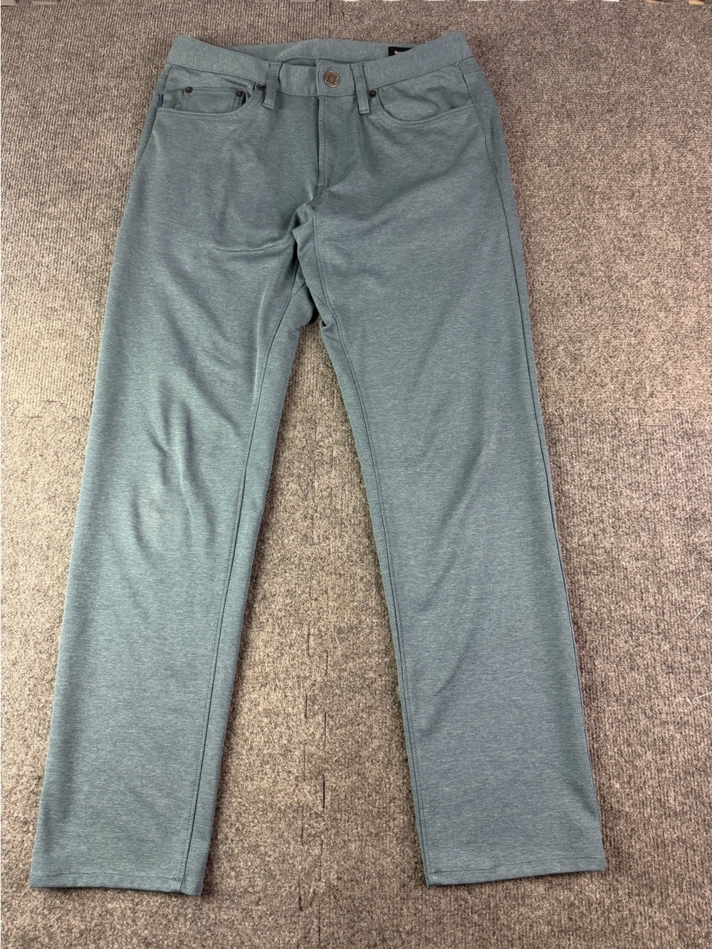 Bonobos Slim Mens Stretch 5 Pocket Athleisure Pants Size 30x31 Gray
